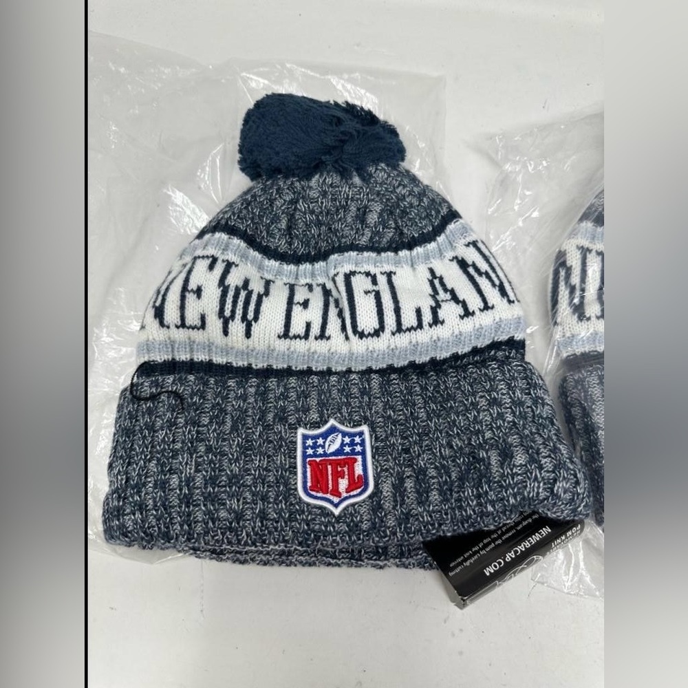 NFL New England Patriots toboggan hat